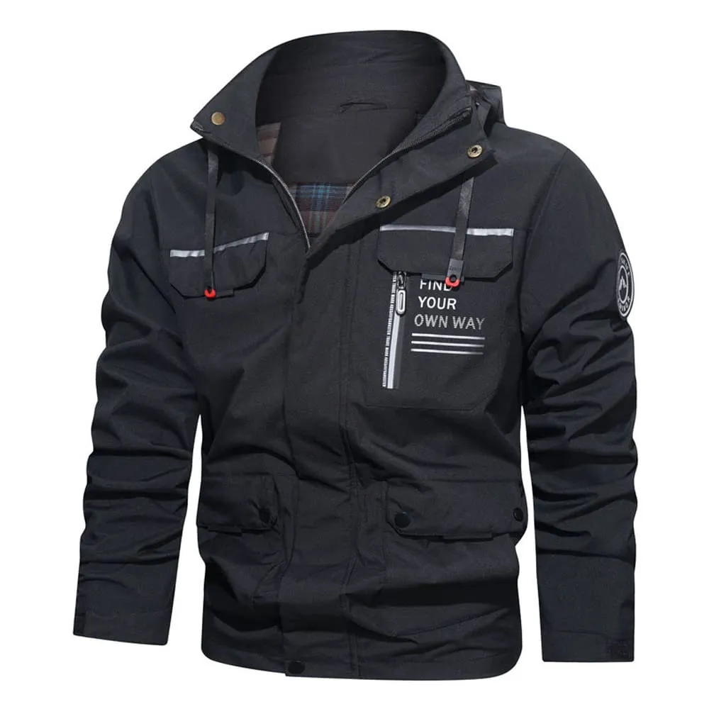 2023 Mens Jackets Spring Autumn Sports Military Bomber Jacket Male Casual Air Force Flight Coat Male