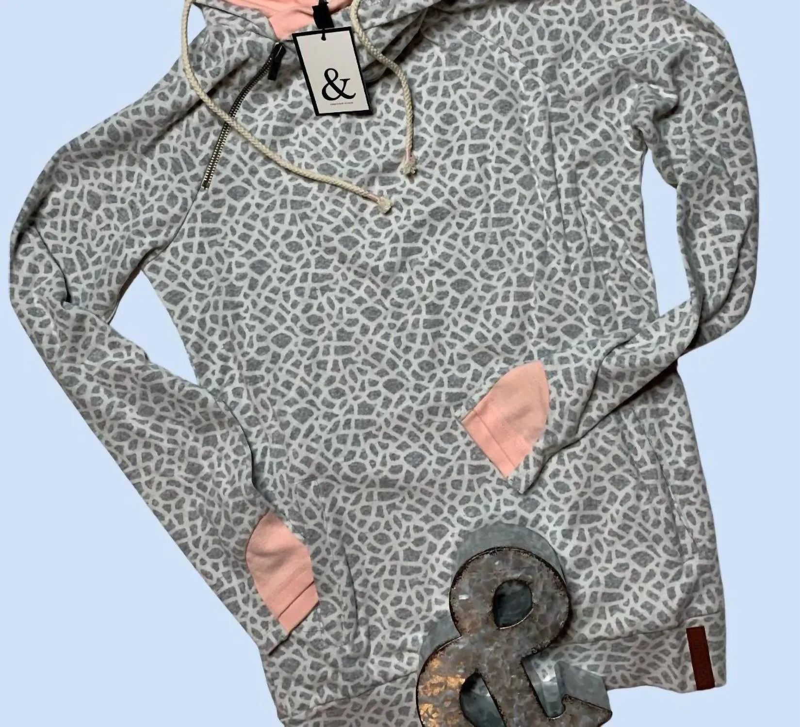 Ampersand Ave - Something Different Double Dooded Sweatshirt