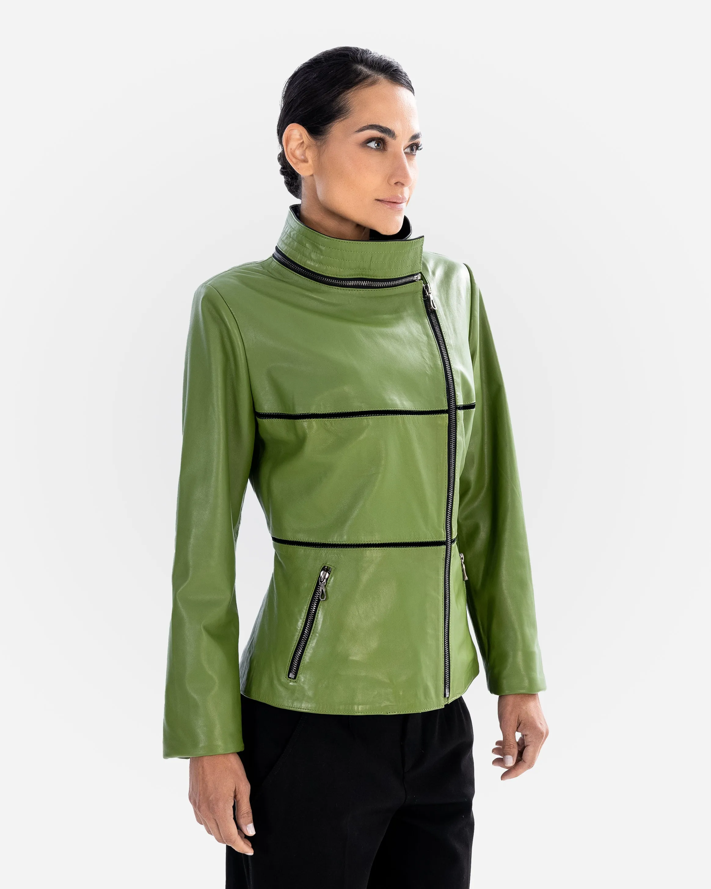 ANGELIQUE Leather Jacket