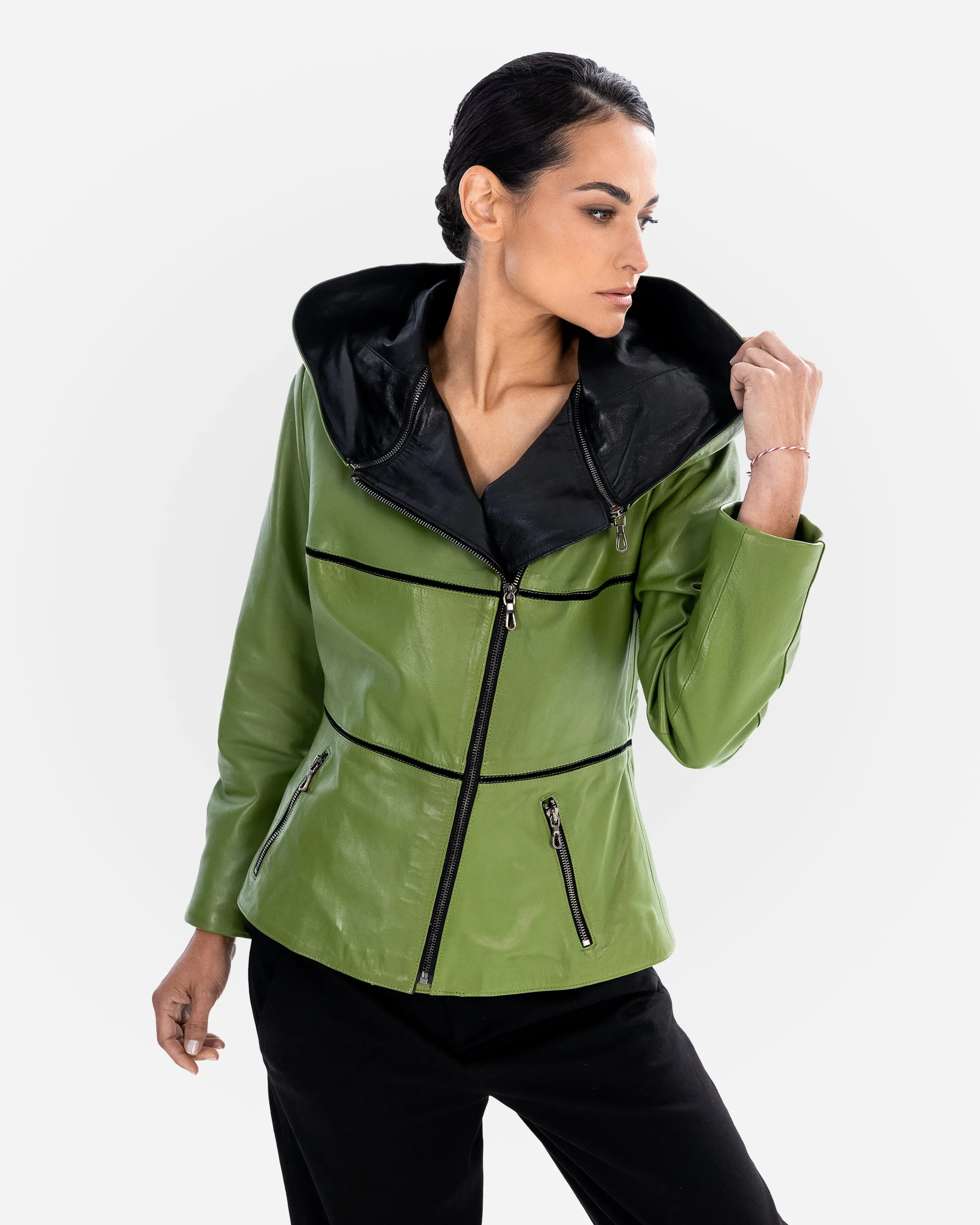 ANGELIQUE Leather Jacket