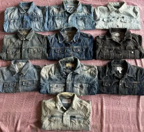 Denim calvin klein jacket 10 pieces