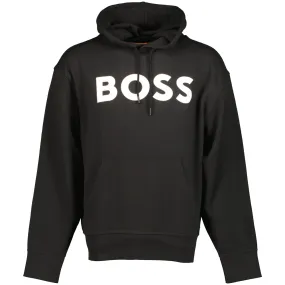 French Terry Logo Print Hoodie