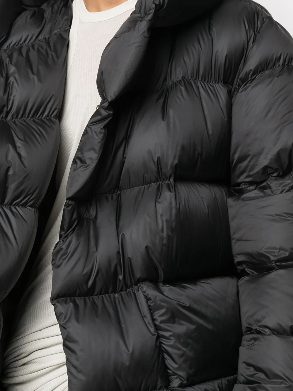 HOODED PADDED COAT