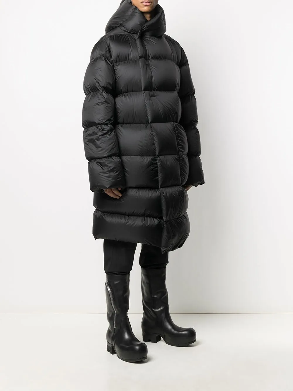 HOODED PADDED COAT