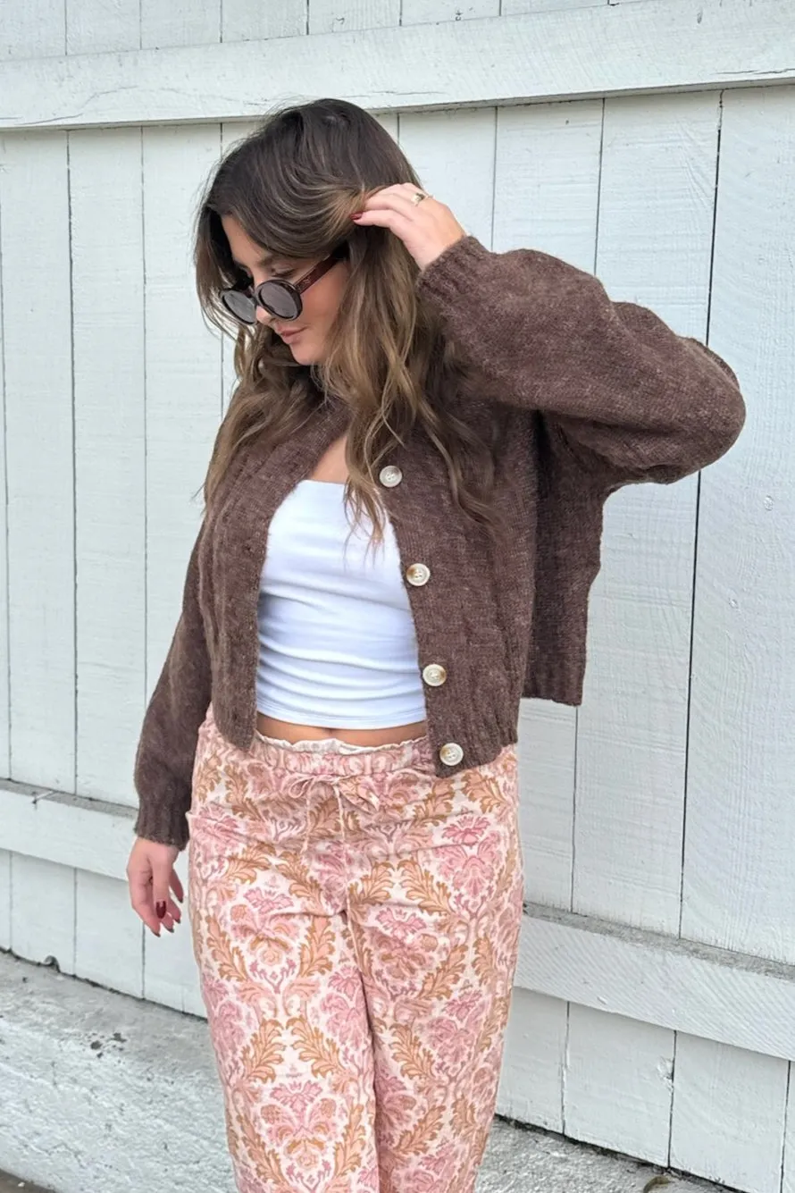 KEEN THE LABEL Melody Cableknit Cardigan - More Colors Available
