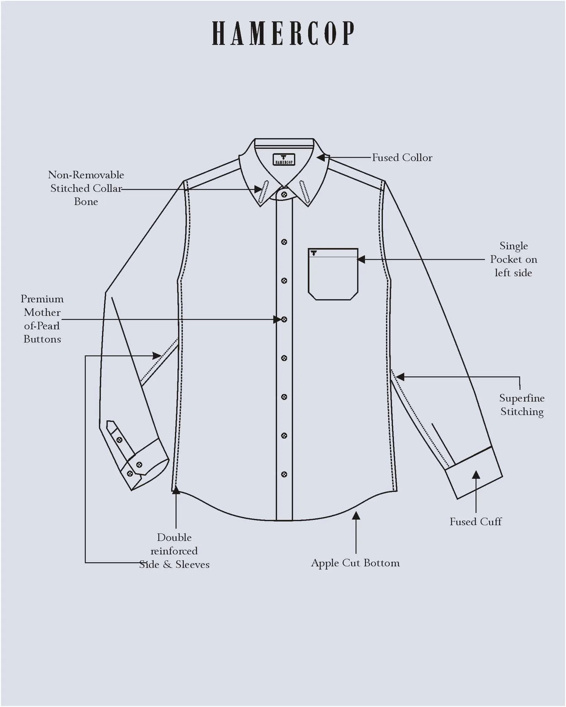 Shell Green Dobby Check Premium Giza Shirt