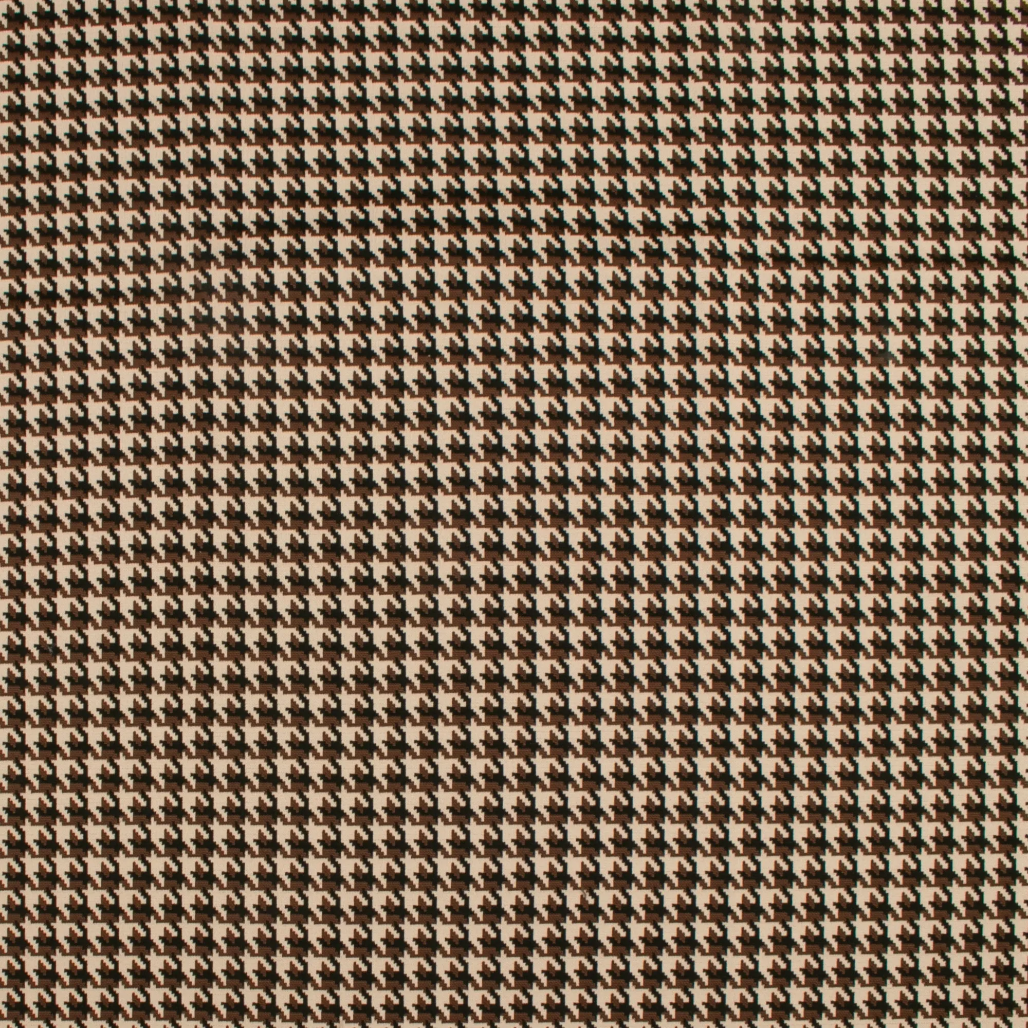 Stretch Plaid Suiting - YORK - 004 - Brown