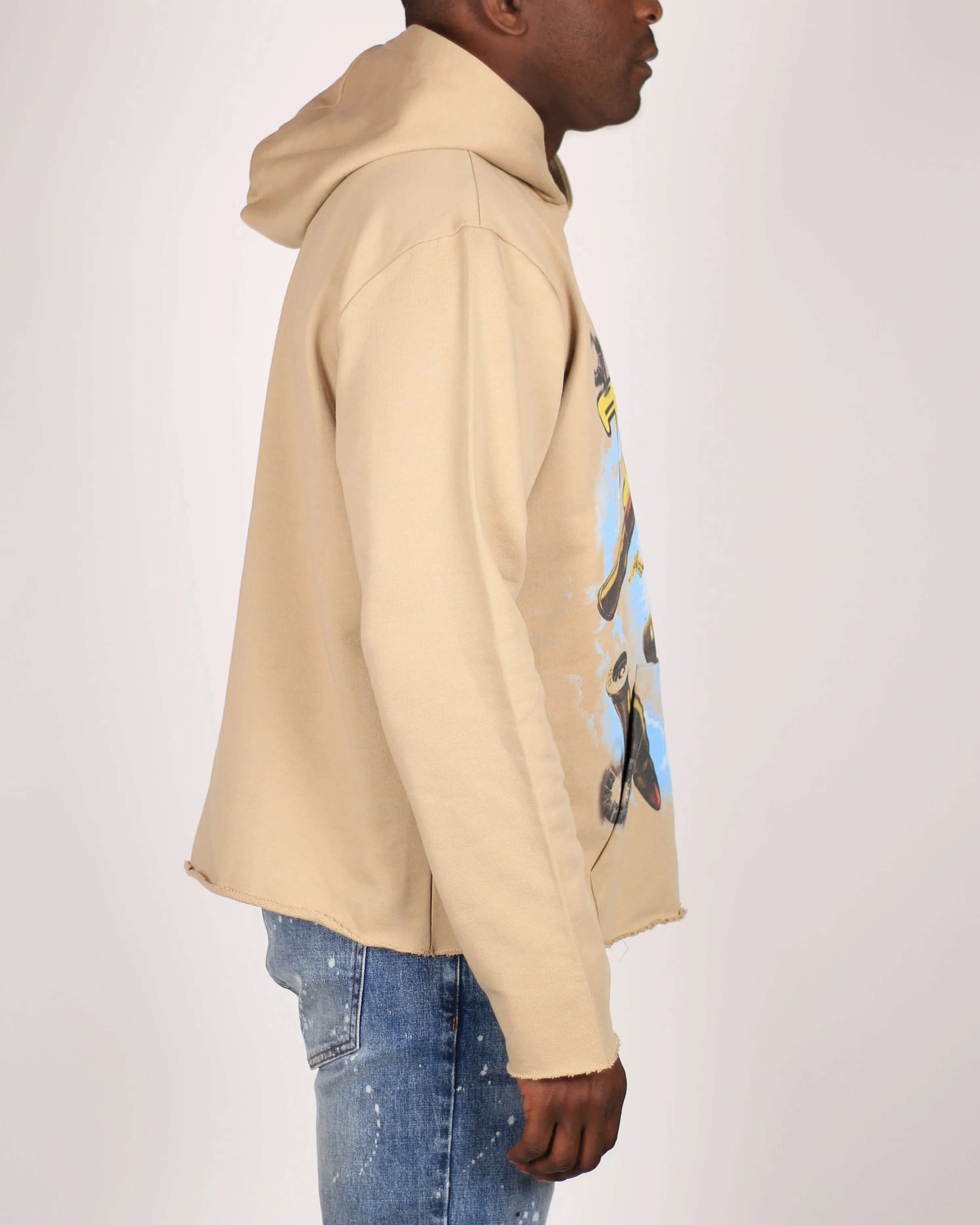 Trinity Kays Kulture The End Times Men's Cropped Hoodie Sweatshirt
