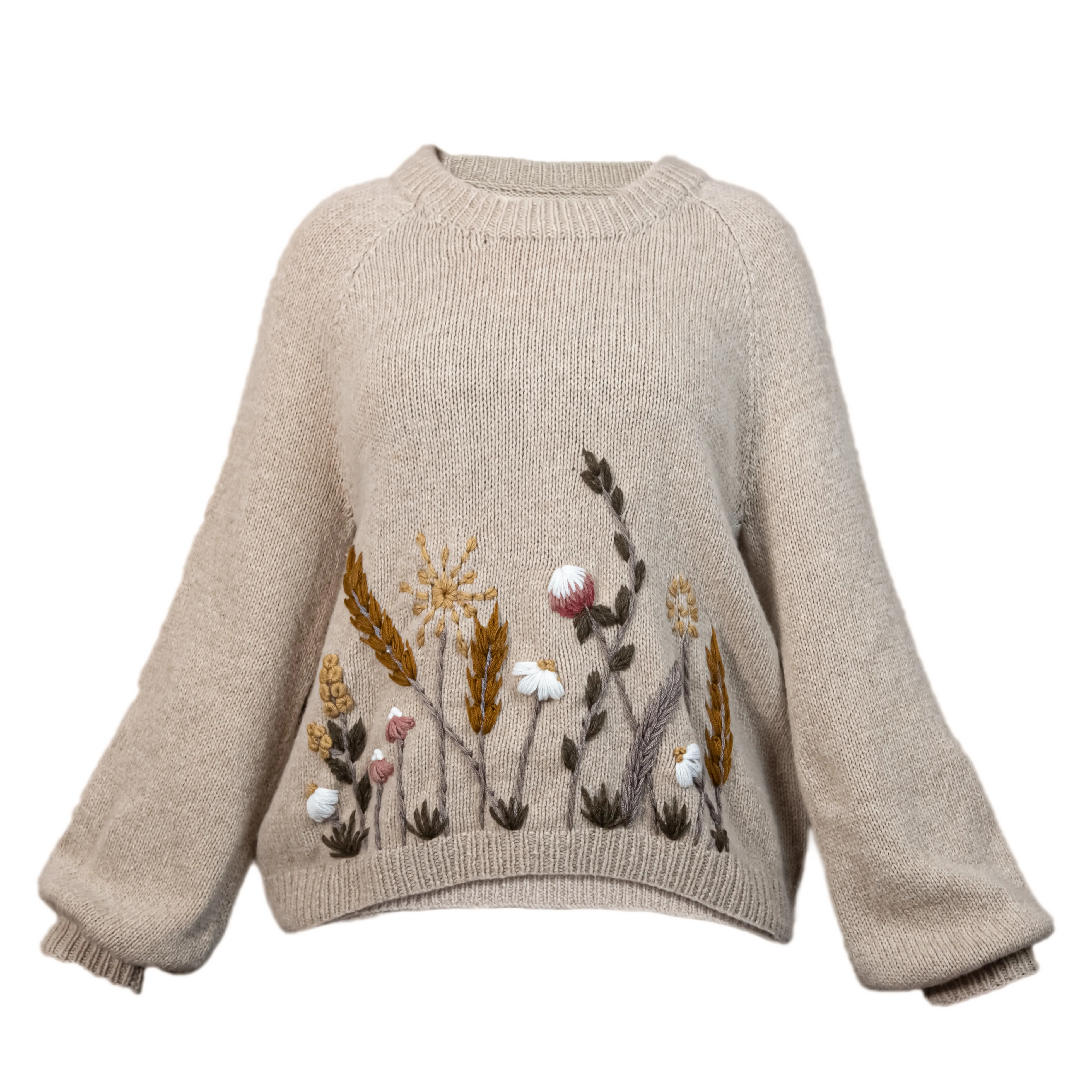 Wildflower sweater (Women) - Linen